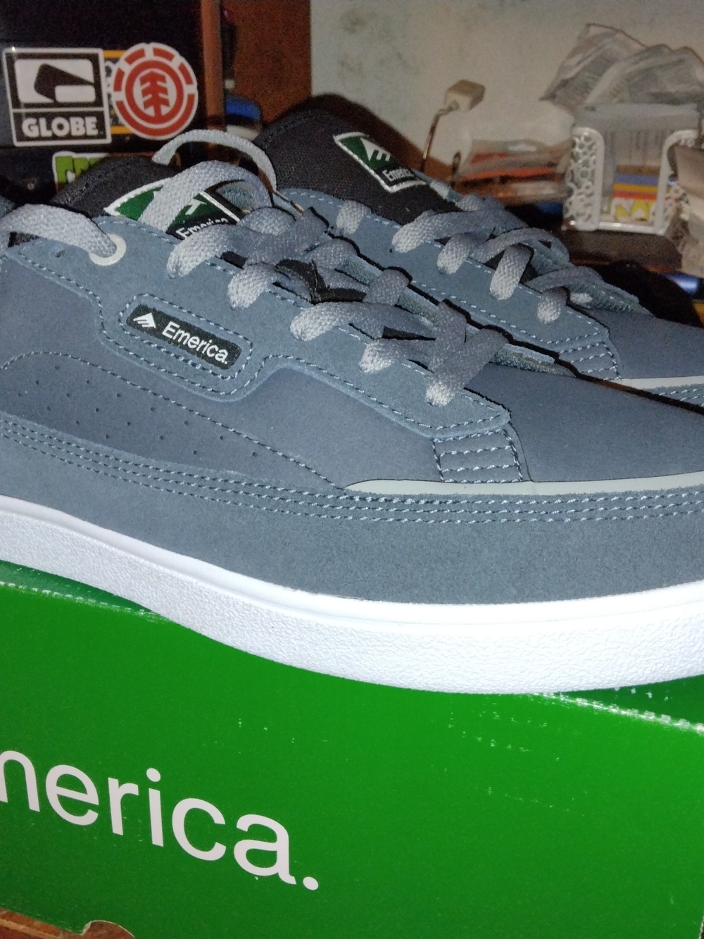 Emerica Gamma Slate Skate Shoes - 12